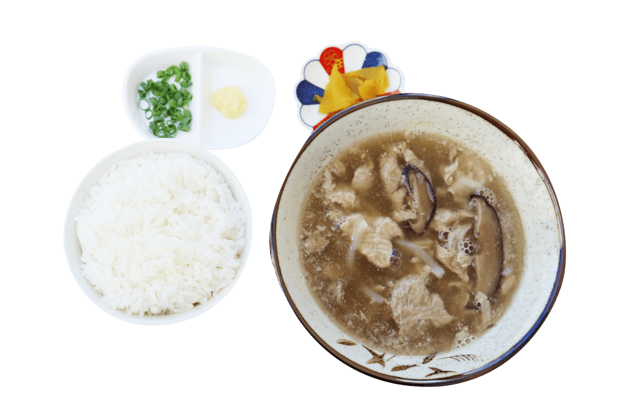 中身汁定食