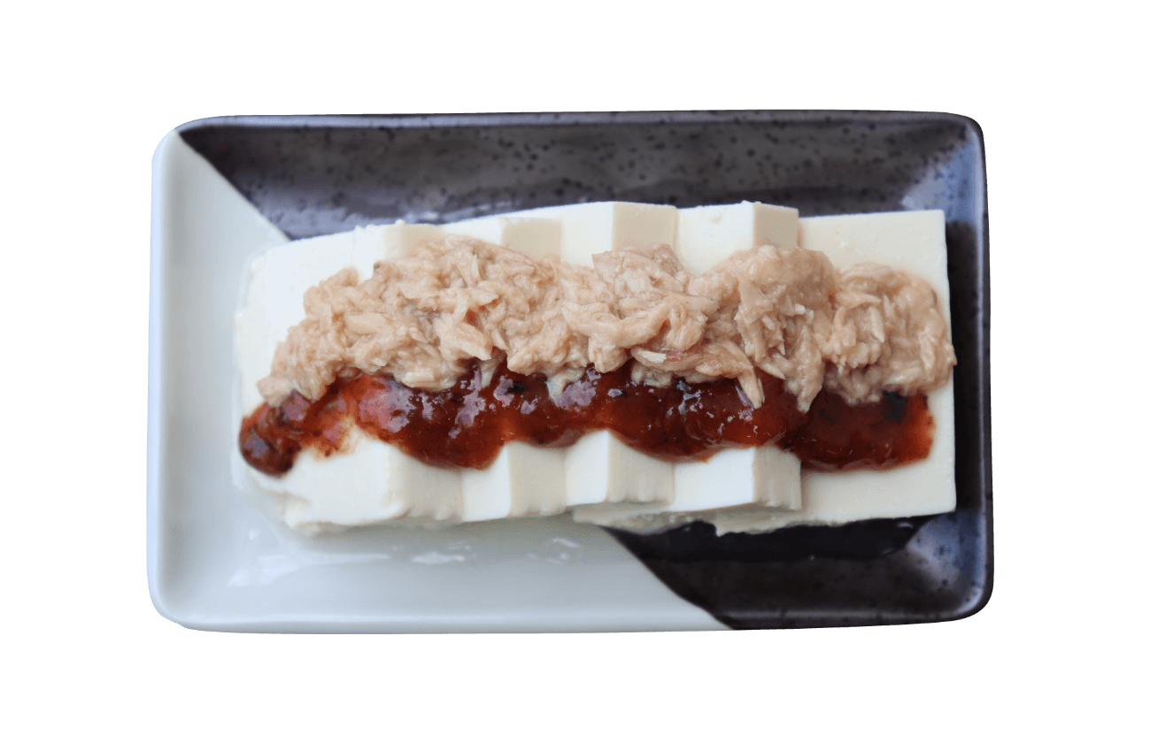 福来ろう冷やっこ
                    （梅・シーチキン）